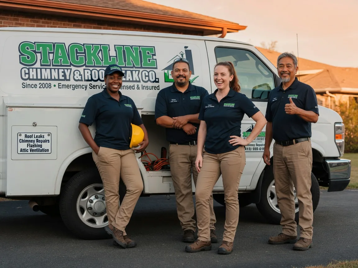 Chimney flashing repair company in Rushville, IN